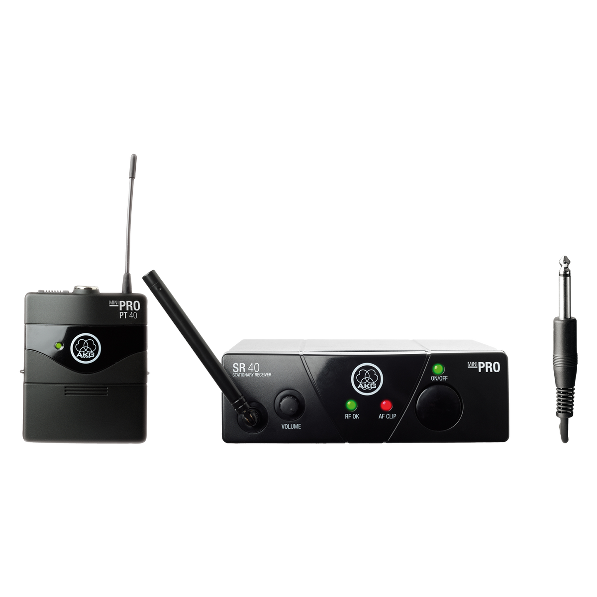 AKG WMS40 Mini Instrumental Set Sistema inalámbrico de un canal UHF