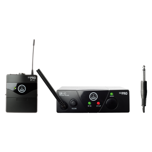 AKG WMS40 Mini Instrumental Set Sistema inalámbrico de un canal UHF