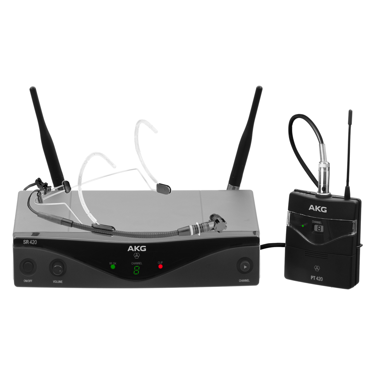 AKG WMS420 Headworn Set Sistema inalámbrico de diadema UHF