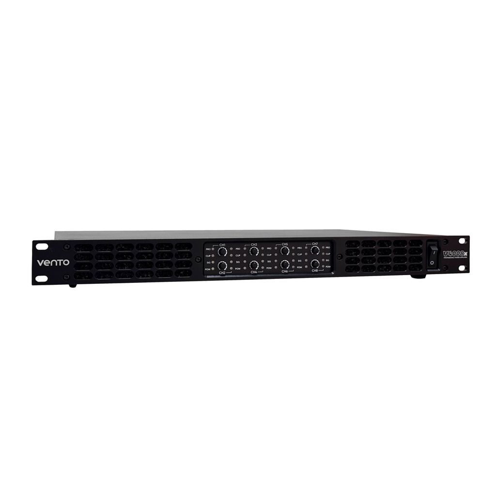 Vento V4008X Amplificador de potencia 8 canales clase D 1200 W