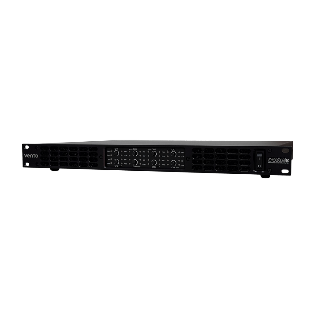 Vento V4008X Amplificador de potencia 8 canales clase D 1200 W