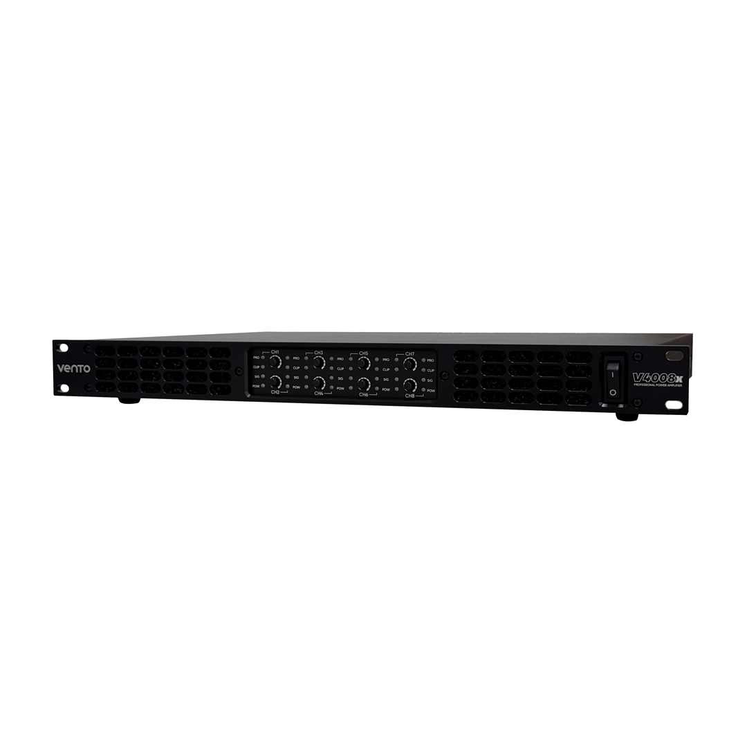 Vento V4008X Amplificador de potencia 8 canales clase D 1200 W