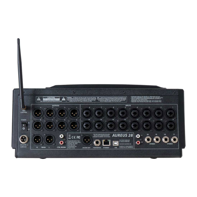 Peavey Aureus 28 Consola digital 28 canales WiFi pantalla táctil 10"