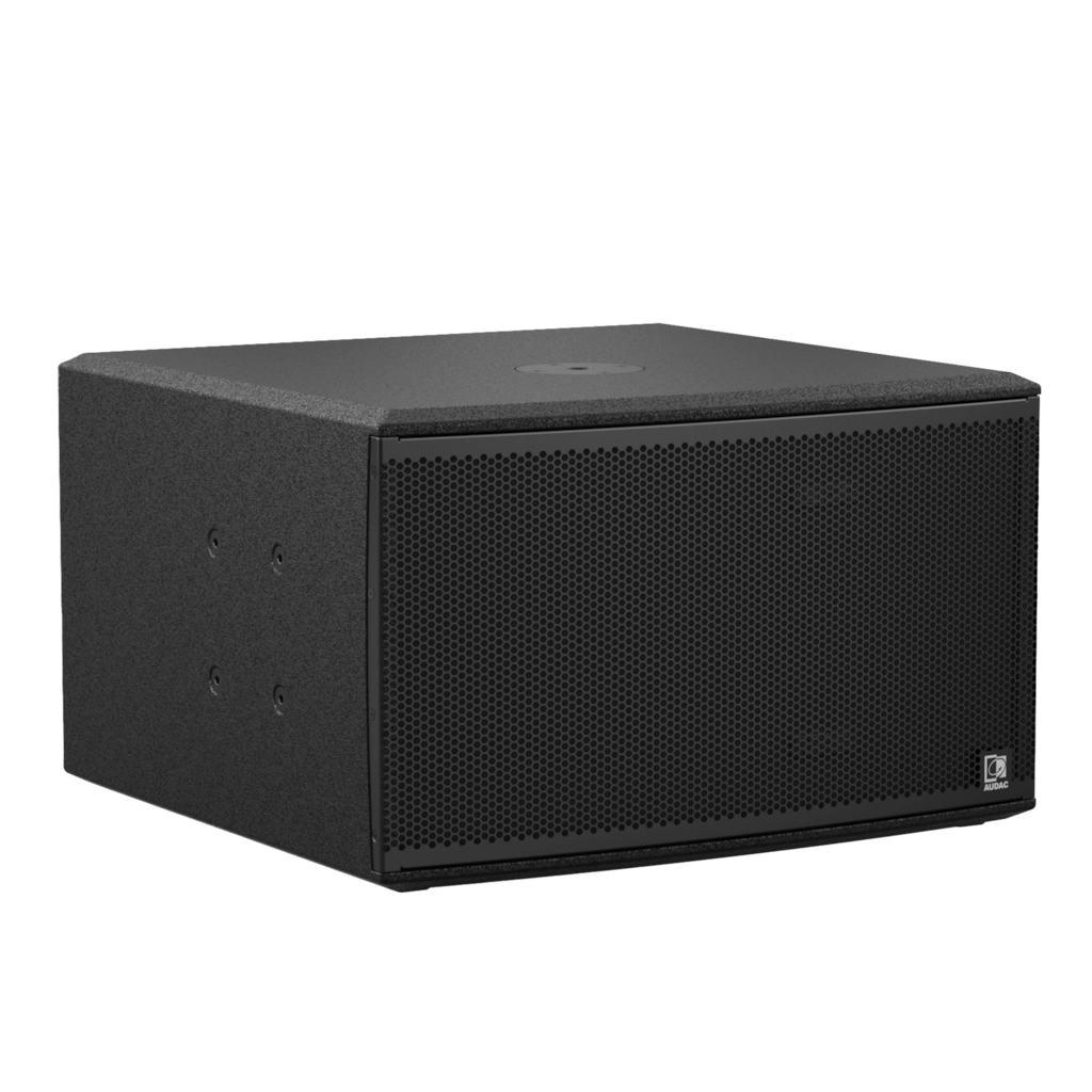 Audac BASSO112/B Infra subwoofer 12" 1000 W RMS AeroVent