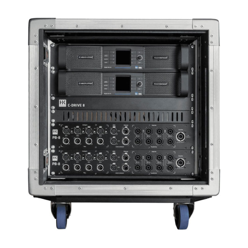 HK Audio C-DRIVE 8 LG 12K44 Rack de amplificación 2x Lab.gruppen 10U