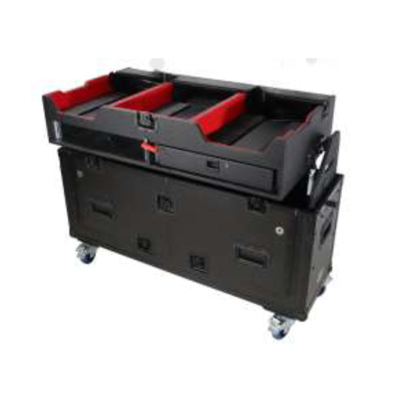Case retráctil para 2 CDJ-3000 y mesa DJM-A9