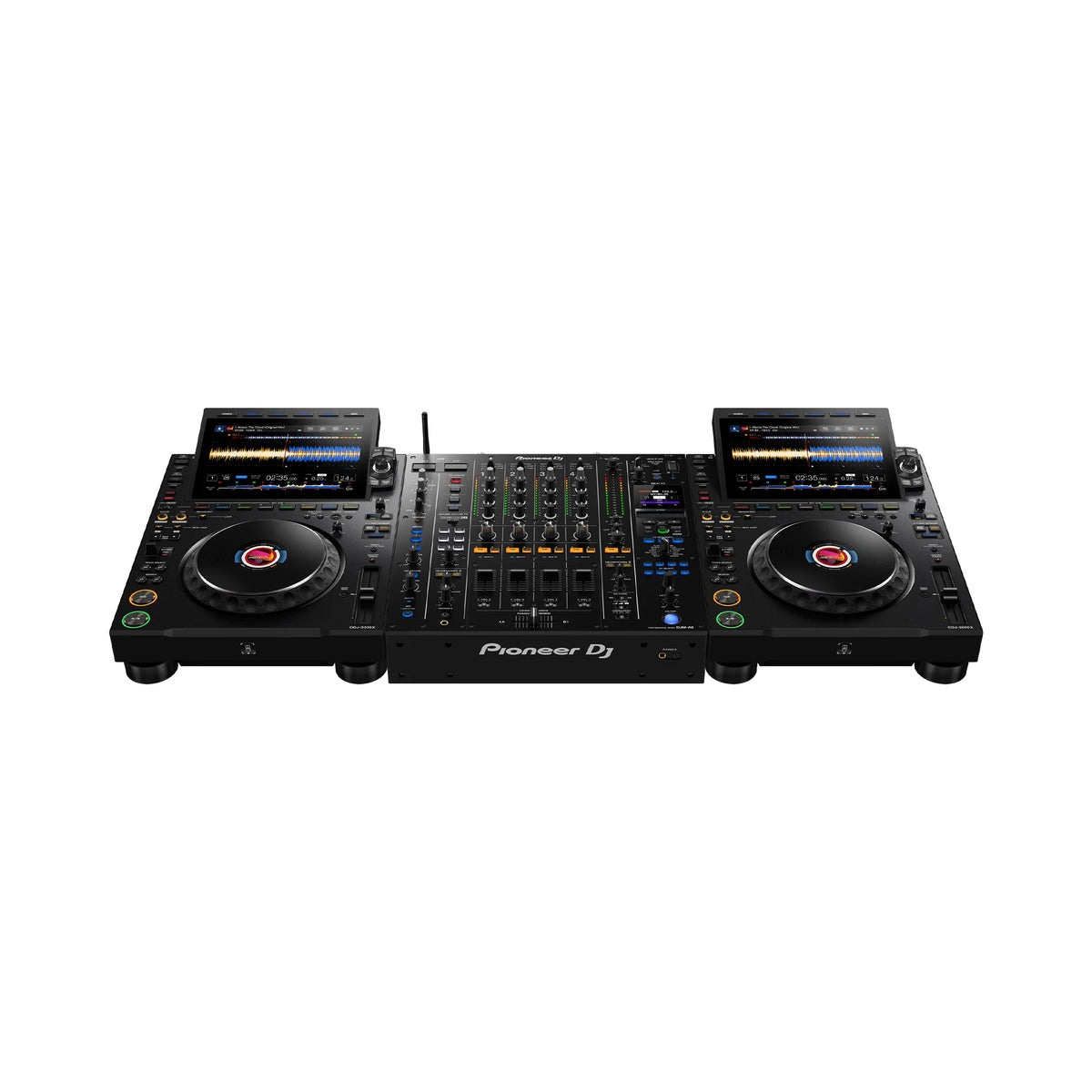 AlphaTheta CDJ-3000X Reproductor DJ 10.1" Wi-Fi 32-bit/96 kHz