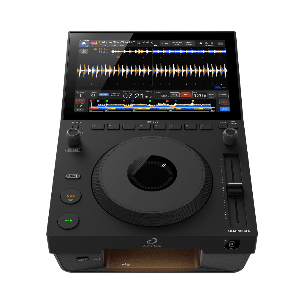 Pioneer DJ CDJ-1500X Reproductor DJ 10.1" Wi-Fi Streaming