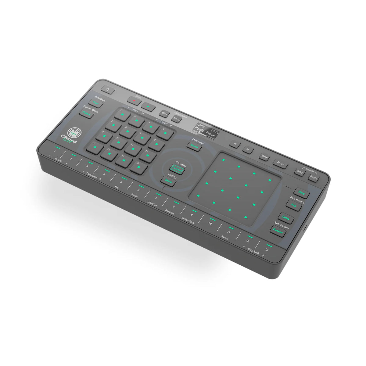 AlphaTheta ChordCat Groovebox portátil 8 pistas con Chord Cruiser
