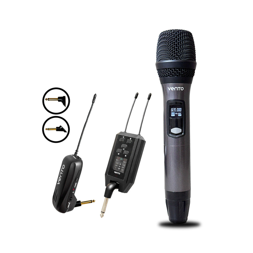 Vento WHG200 Micrófono inalámbrico de mano y guitarra UHF