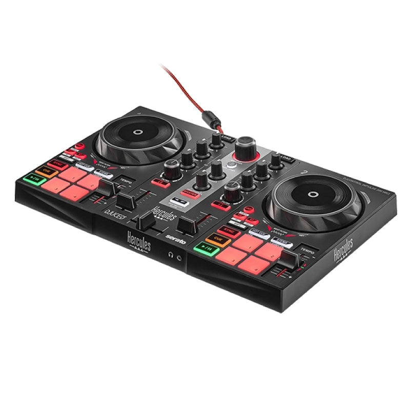 Hercules DJControl Inpulse 200 MK2 Controladora DJ compacta con Stems