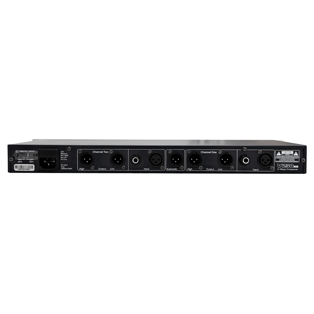 Vento V230XS Crossover de 2 vías con salida para subwoofer