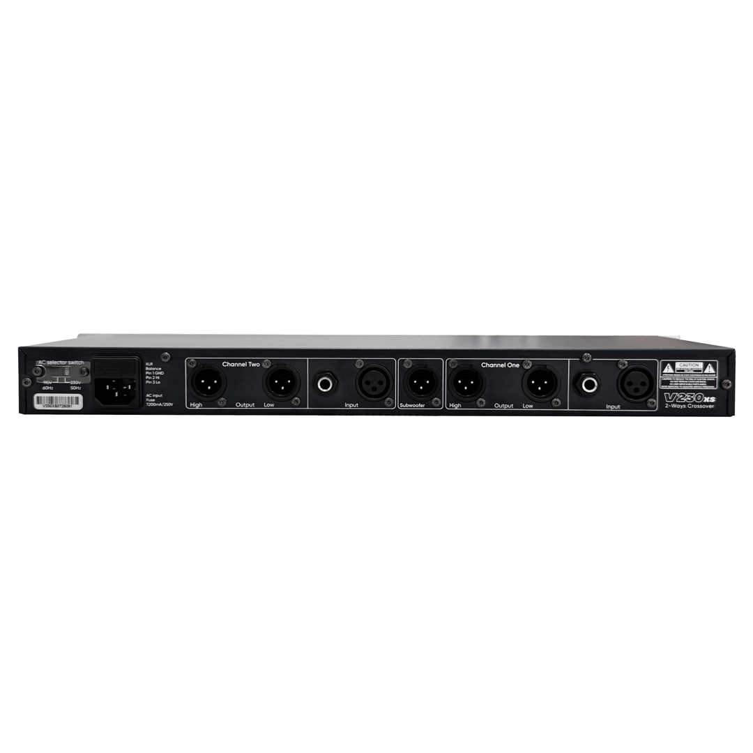 Vento V230XS Crossover de 2 vías con salida para subwoofer