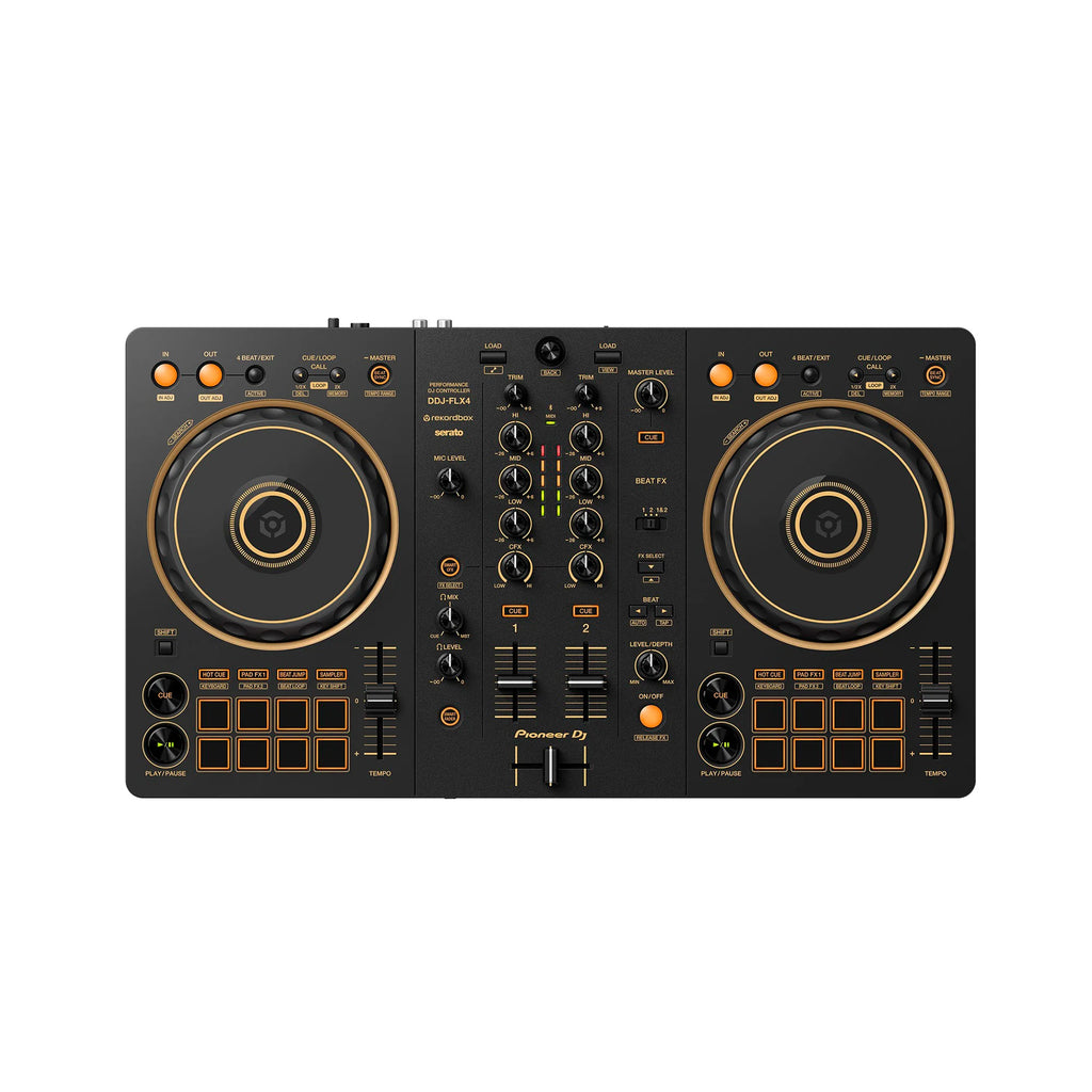 Pioneer DJ DDJ-FLX4-N Controlador DJ 2 canales dorado