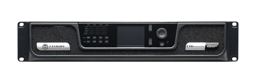 Crown CDi DriveCore 4|600BL Amplificador de linea 70/100 V 4 canales BLU link