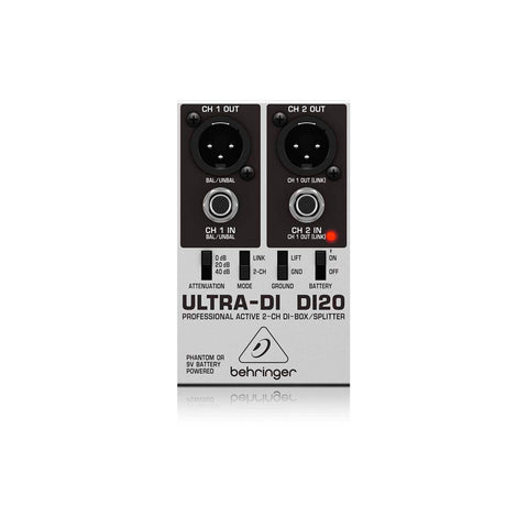 Behringer DI20 Caja directa activa 2 canales