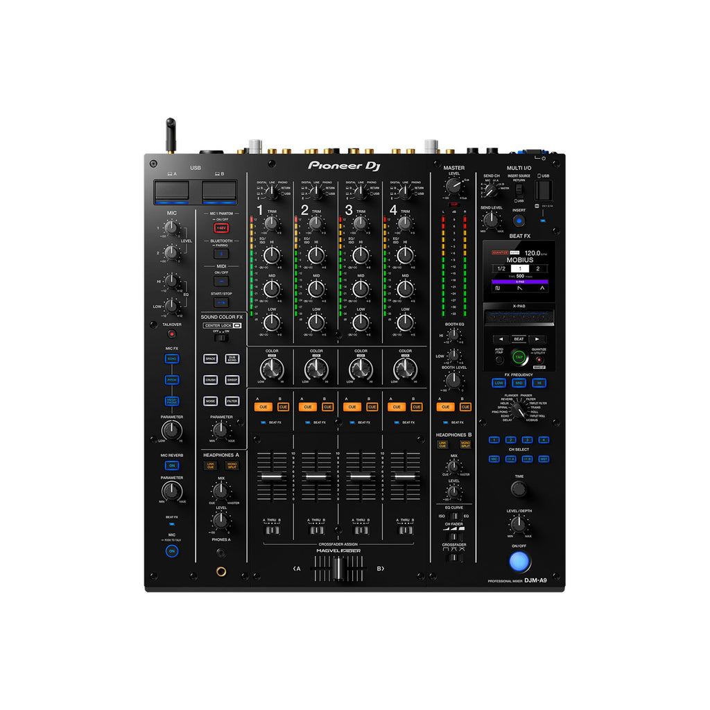 Pioneer DJ DJM-A9 Mezclador DJ profesional 4 canales