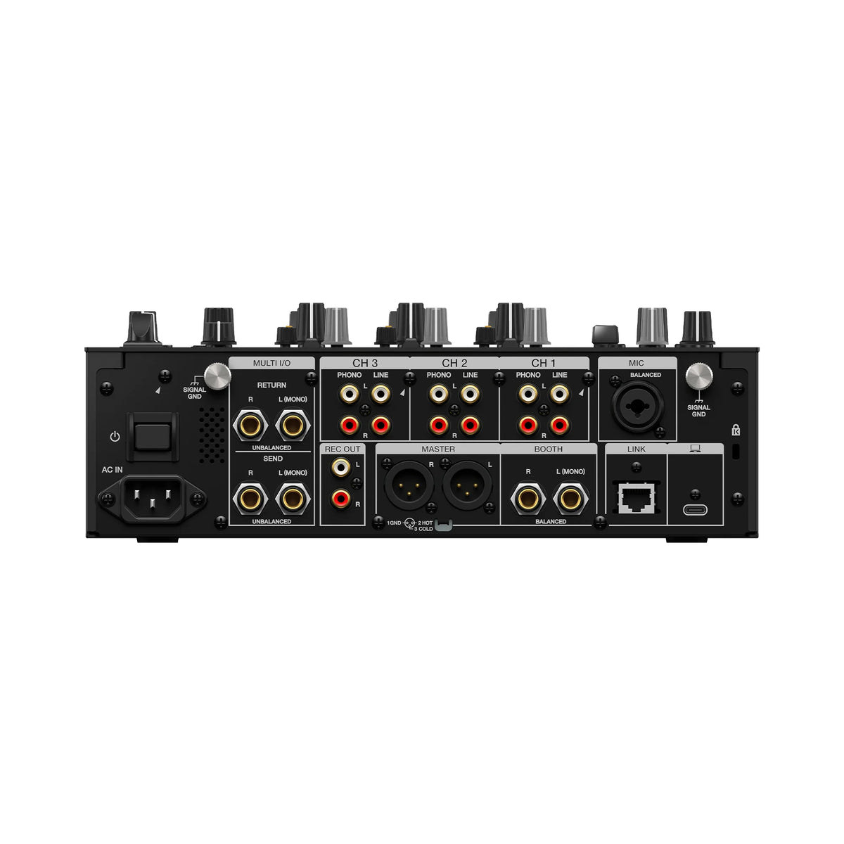 AlphaTheta DJM-V5 Mezclador DJ profesional 3 canales SonicLink