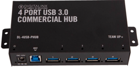 Liberty DL-4USB-PHUB Hub USB 3.0 de 4 puertos industrial
