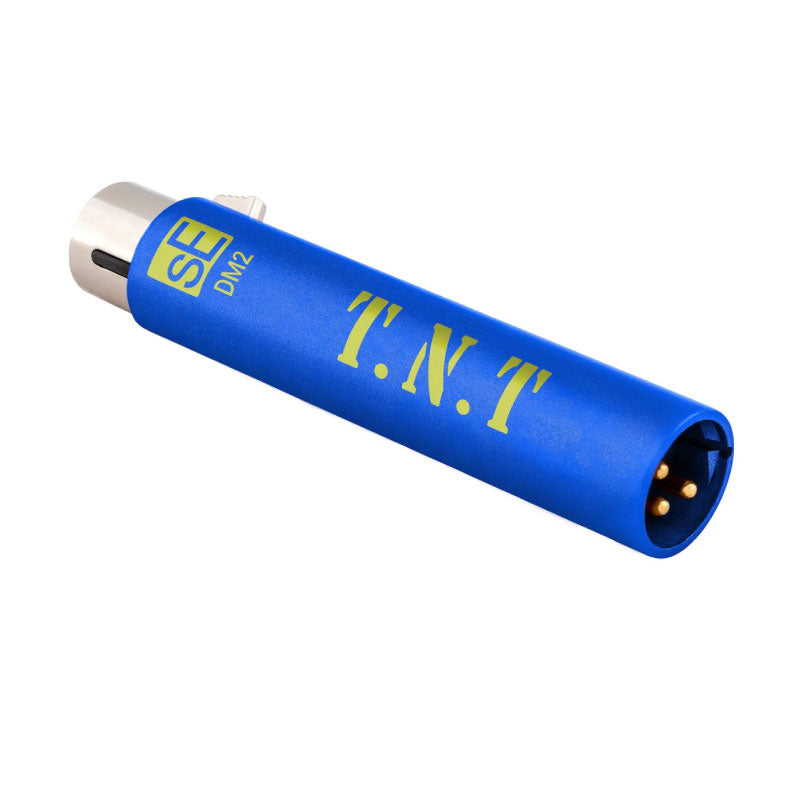 sE Electronics DM2 Mic Pre Preamplificador en línea para micrófonos dinámicos