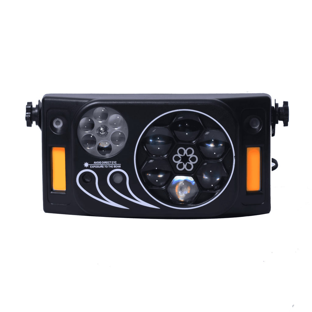 Nightsun SPG607B Luz LED multiefectos 6 en 1 14 canales