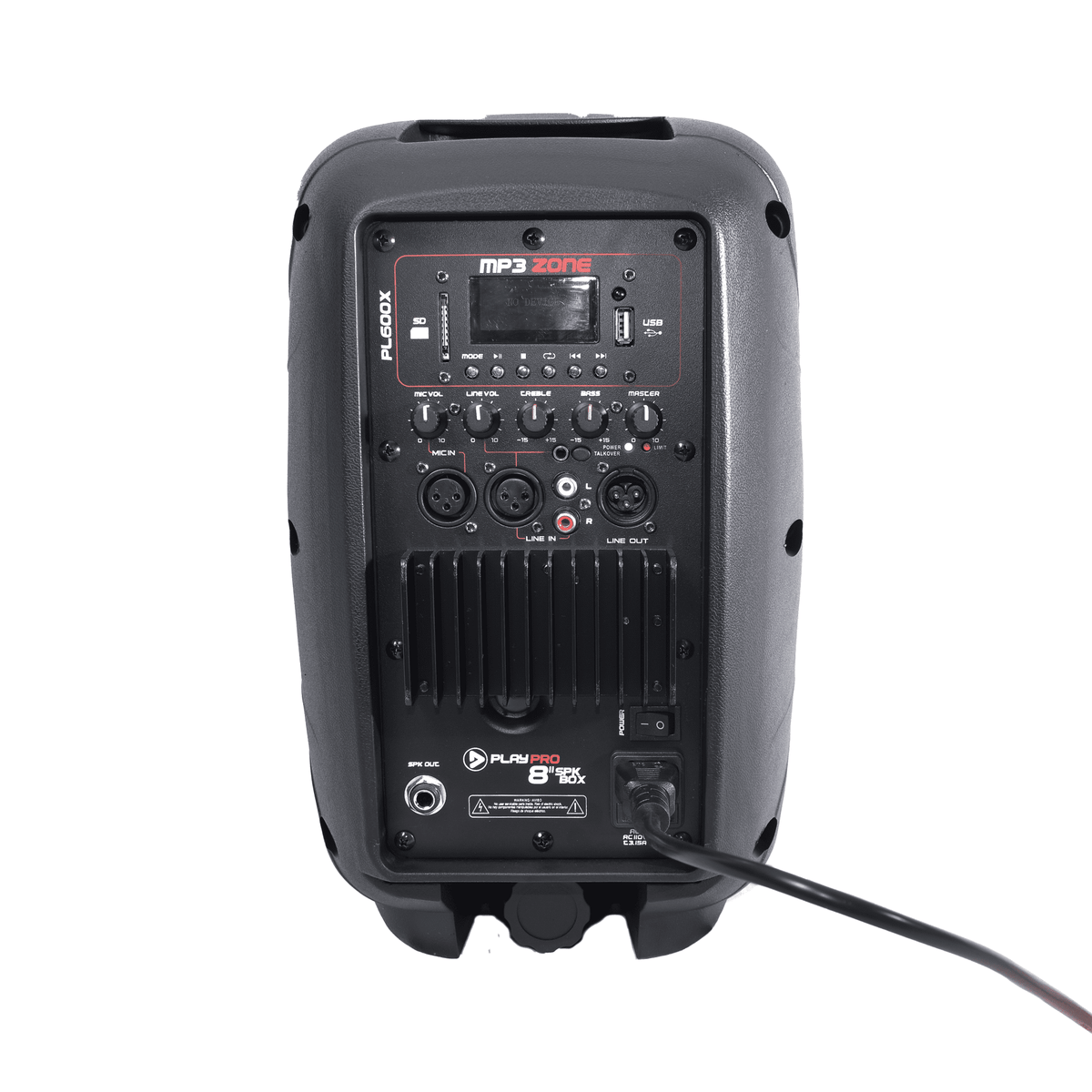 PlayPro PL600X Cabina activa 8"