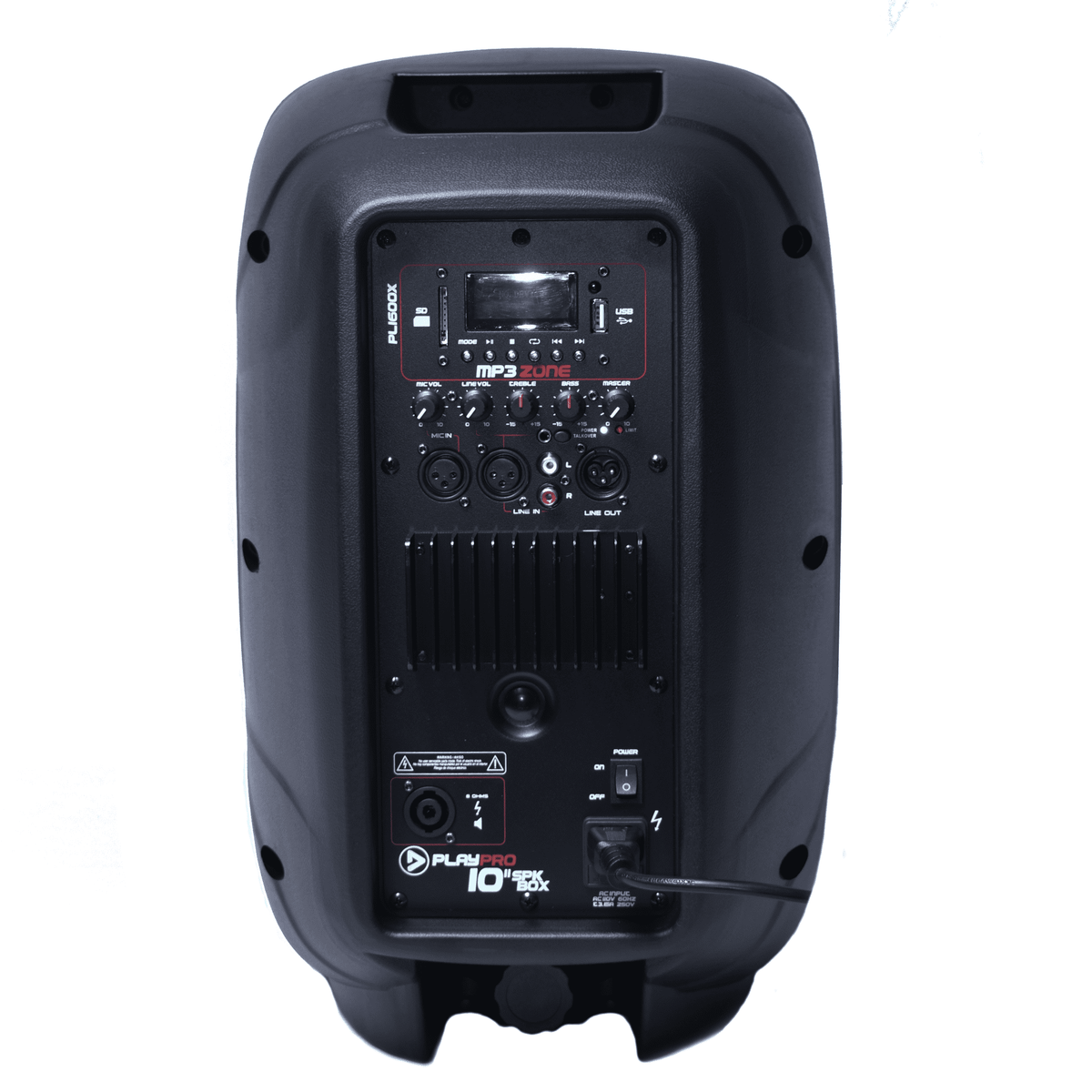 PlayPro 10 SPK BOX Cabina activa 10" 120 W Bluetooth