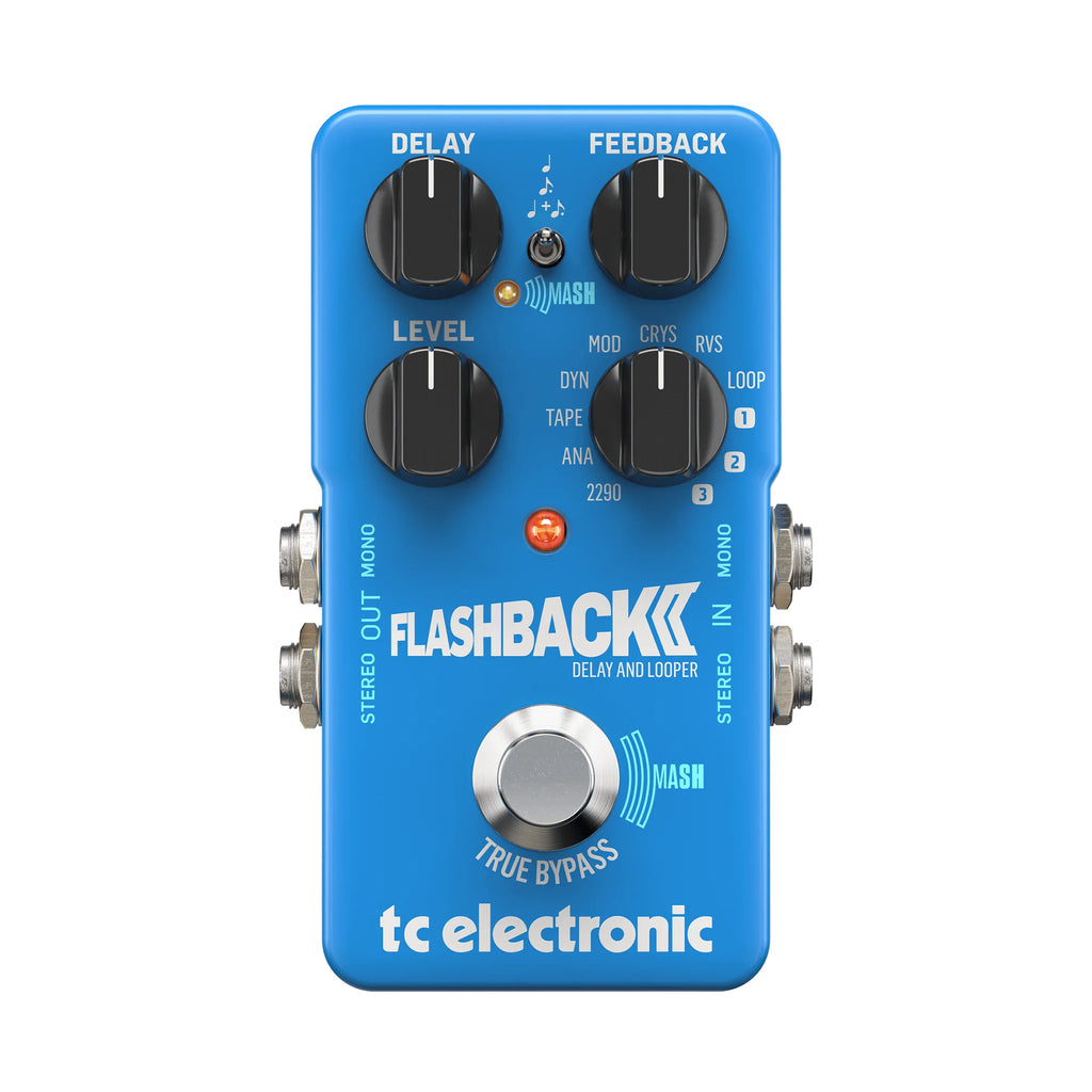 TC Electronic Flashback 2 Delay Pedal delay estéreo MASH