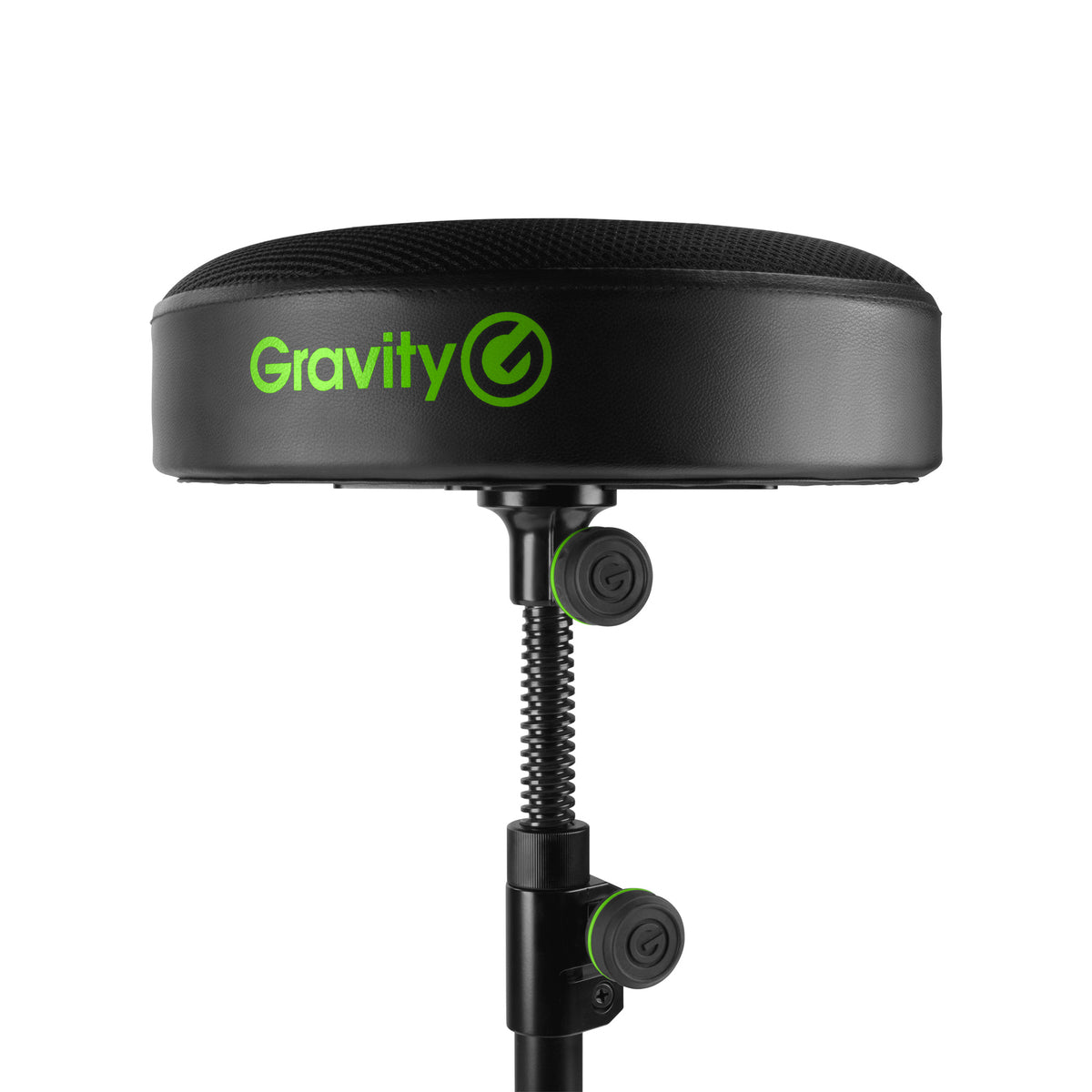 Gravity FD SEAT 1 Taburete redondo plegable y regulable en altura para músicos