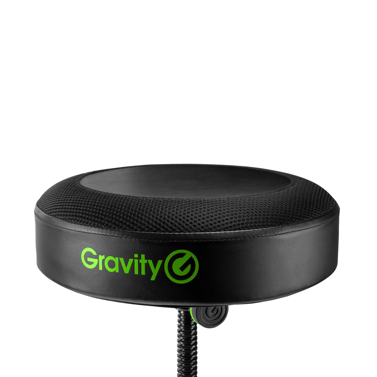 Gravity FD SEAT 1 Taburete redondo plegable y regulable en altura para músicos