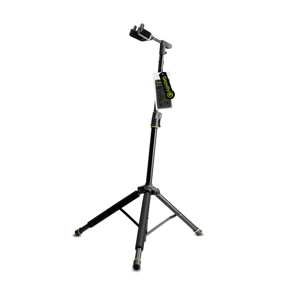 Gravity GS 01 NHB Soporte de guitarra plegable sujeta mástil