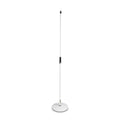 Gravity MS 23 W Soporte de micrófono recto base redonda blanco