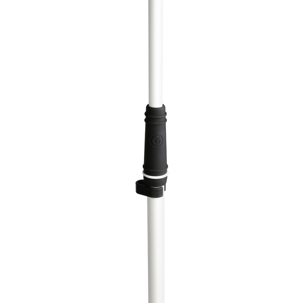 Gravity MS 23 W Soporte de micrófono recto base redonda blanco