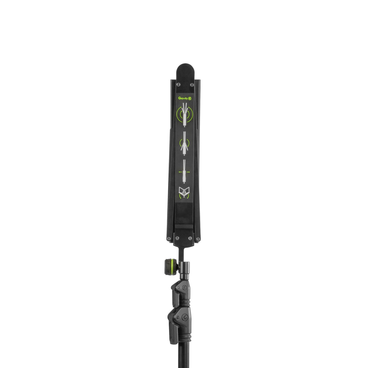 Gravity NS 441 B Atril plegable de acero con ajuste rápido de altura y bolsa