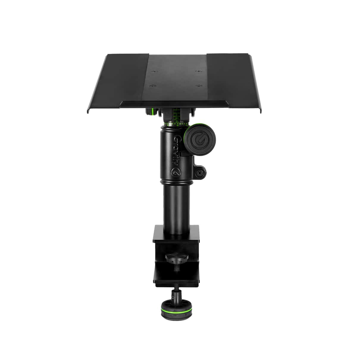 Gravity SP 3102 TM Soporte de mesa con abrazadera para monitor de estudio