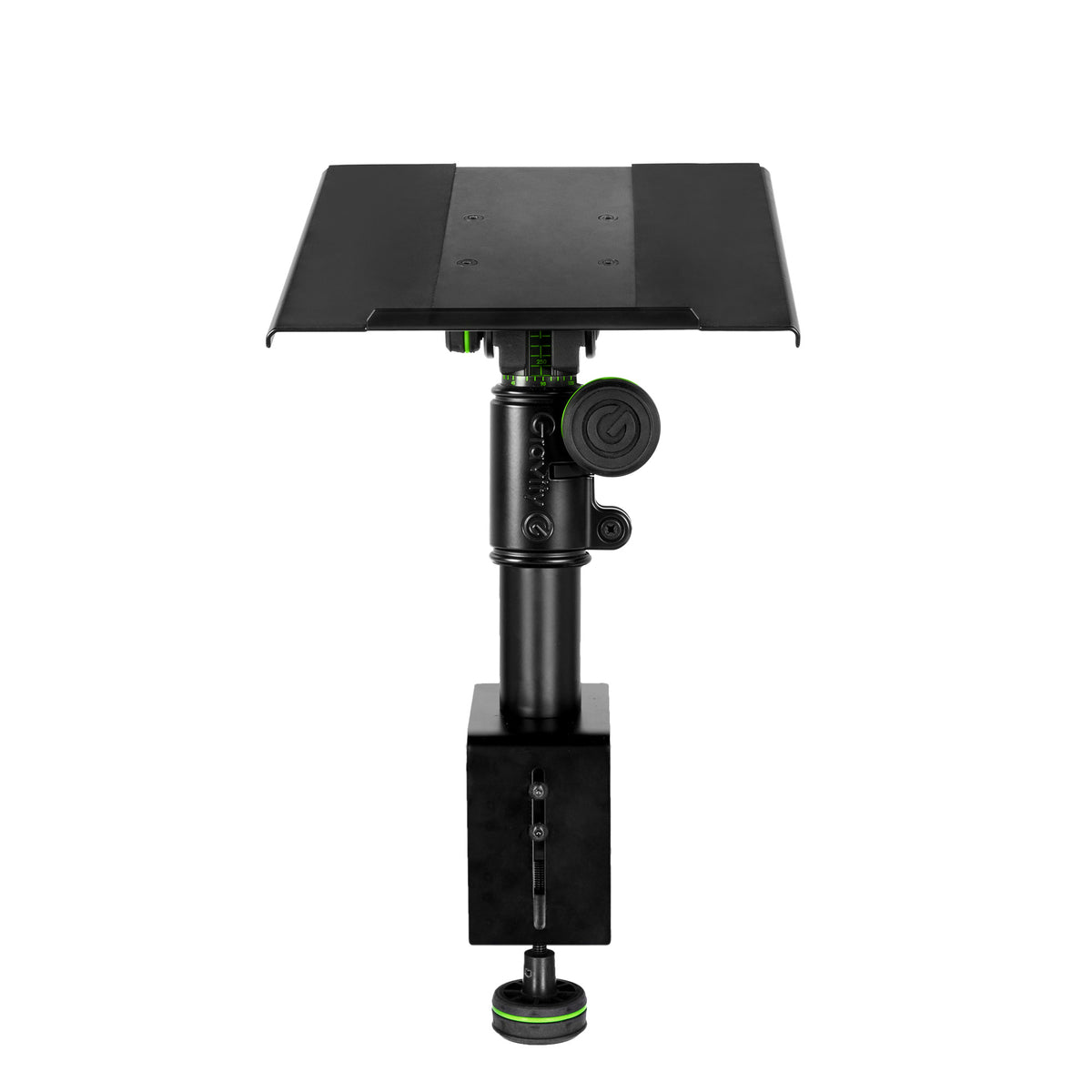 Gravity SP 3102 TM Soporte de mesa con abrazadera para monitor de estudio