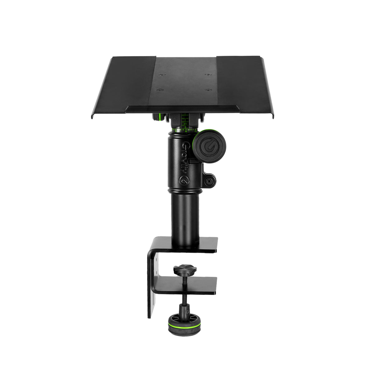 Gravity SP 3102 TM Soporte de mesa con abrazadera para monitor de estudio