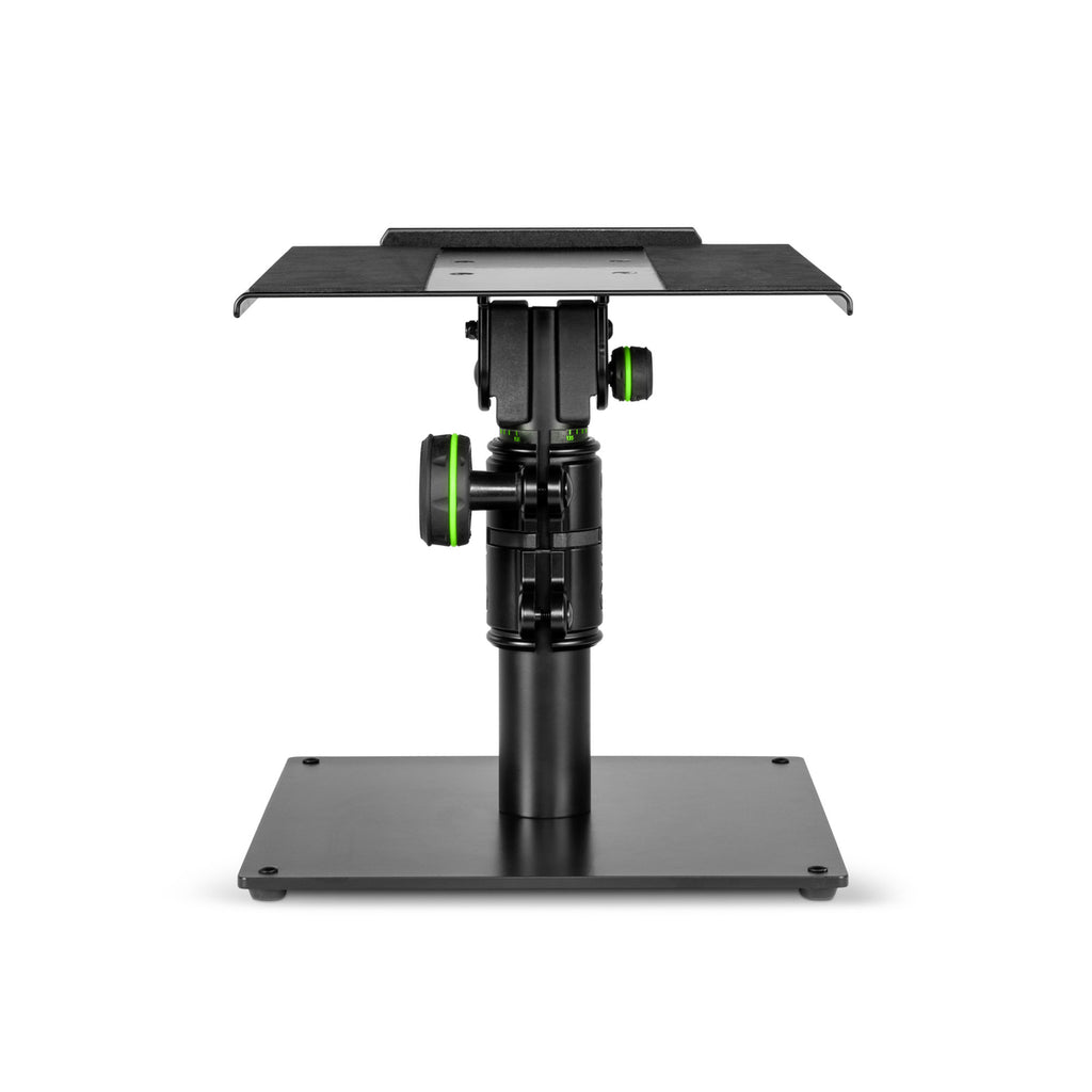 Gravity SP 3102 Soporte de escritorio para monitor de estudio, giratorio 360°