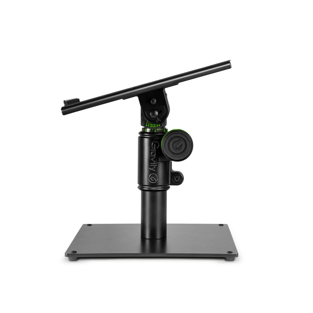 Gravity SP 3102 Soporte de escritorio para monitor de estudio, giratorio 360°