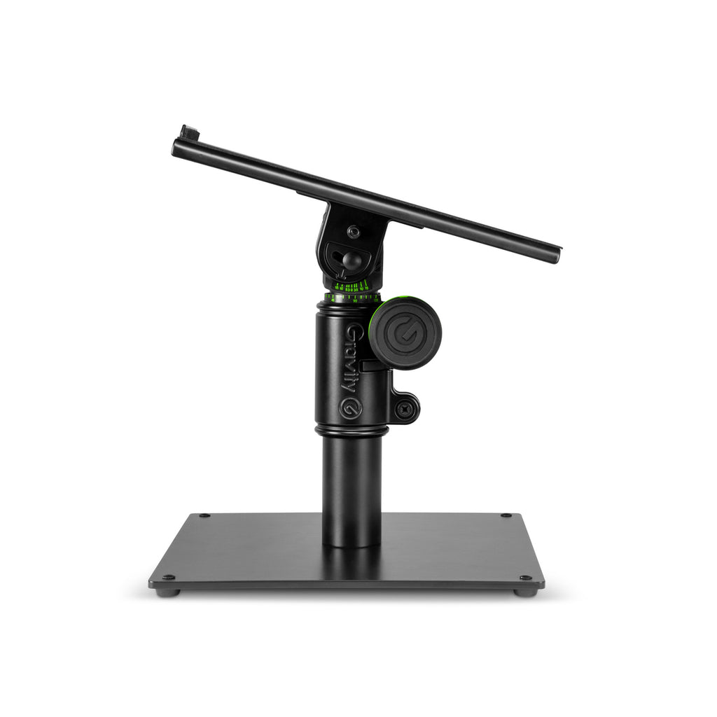 Gravity SP 3102 Soporte de escritorio para monitor de estudio, giratorio 360°