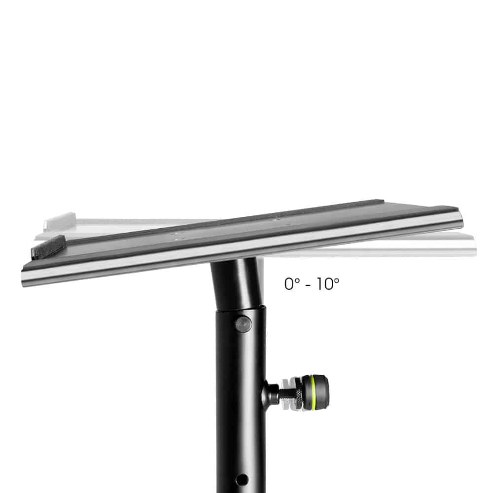 Gravity SP 3202 VT Soporte de piso Vari-Tilt para monitor de estudio, 30 kg