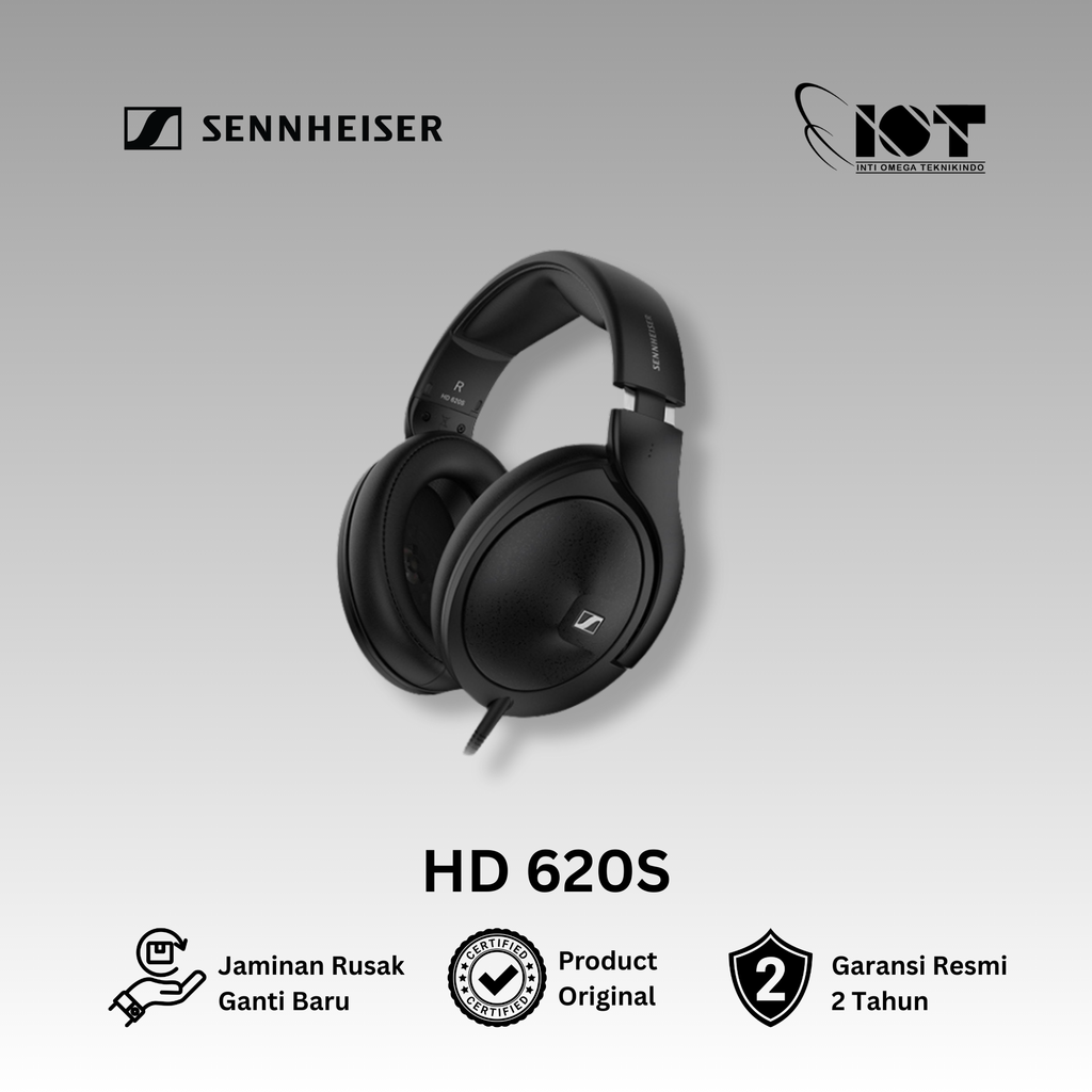 Sennheiser HD 620S Audífonos cerrados audiófilos 150 Ω