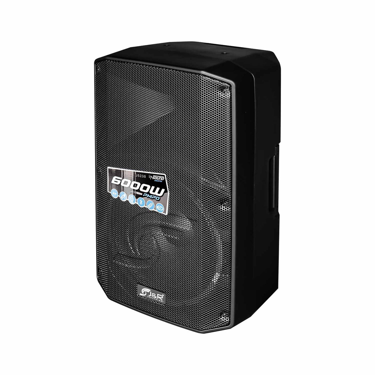 J&R J5230 Predator Cabina activa 15" 550 W RMS con Bluetooth y TWS