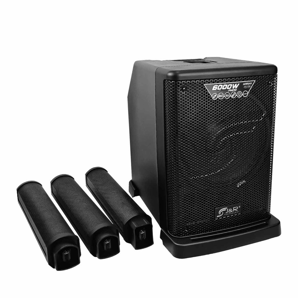 J&R J5238 Cabina activa tipo array 12" con DSP Turbo y Dual Connection