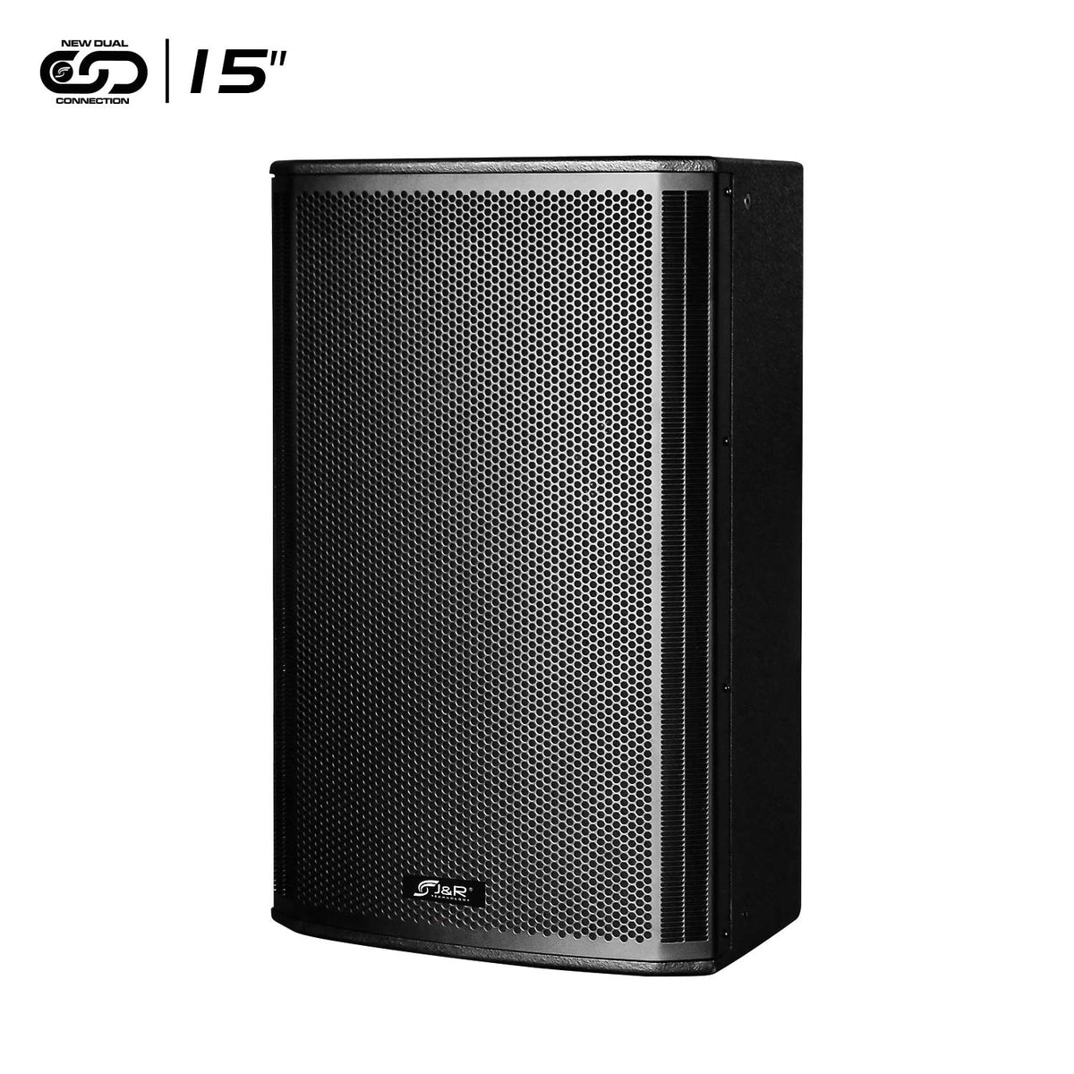 J&R J5255 Wooden X Cabina activa 15" 500 W clase D biamplificada