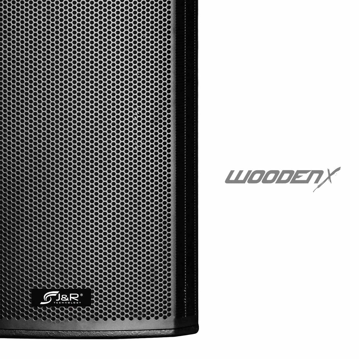 J&R J5255 Wooden X Cabina activa 15" 500 W clase D biamplificada