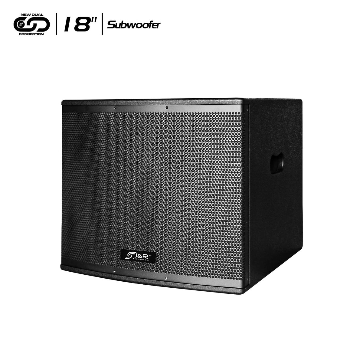 J&R J5257 Wooden X Subwoofer activo 18" 2100 W clase H