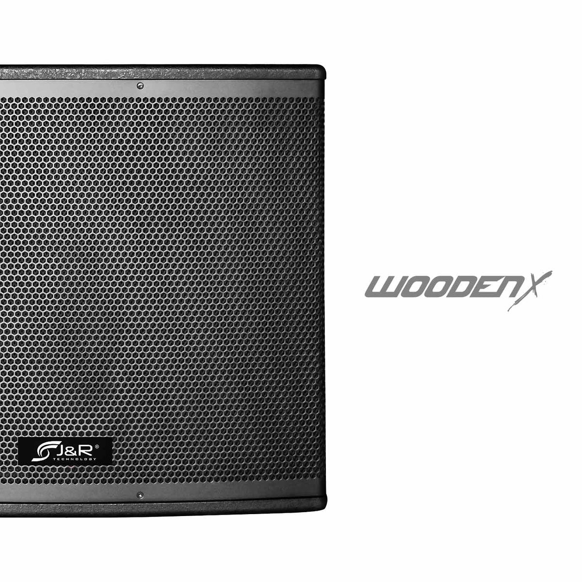 J&R J5257 Wooden X Subwoofer activo 18" 2100 W clase H