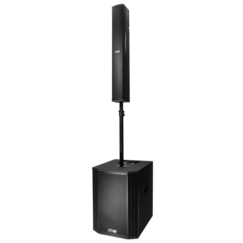 J&R J5258 Wooden X Sistema array activo 15" 600 W RMS con DSP
