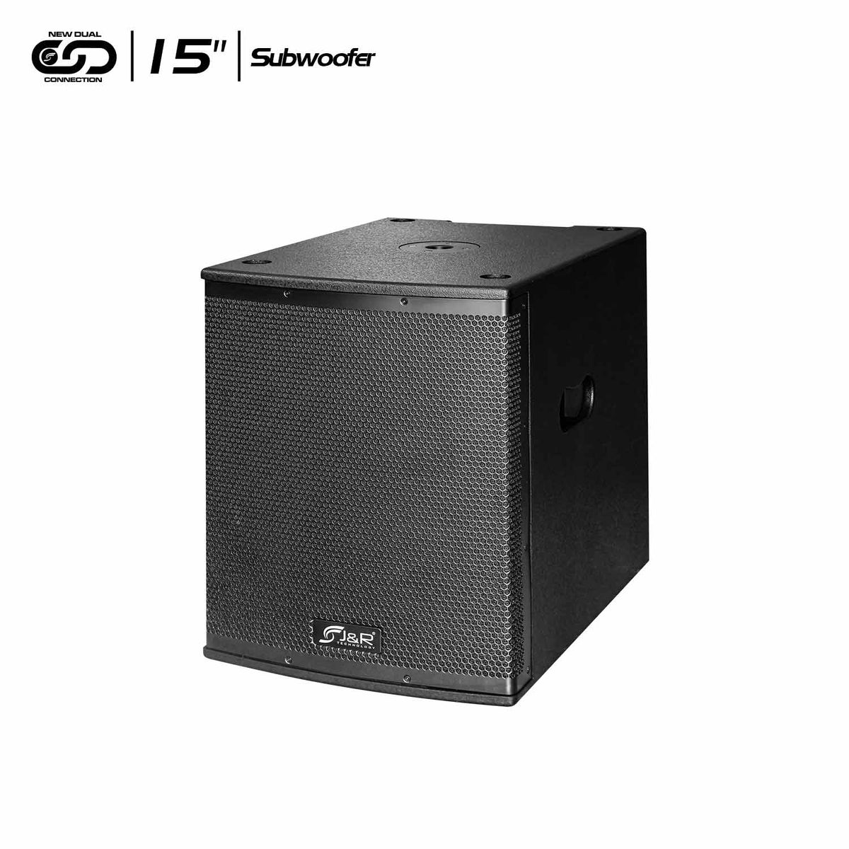 J&R J5260 Wooden X Subwoofer activo 15" 1800 W clase AB
